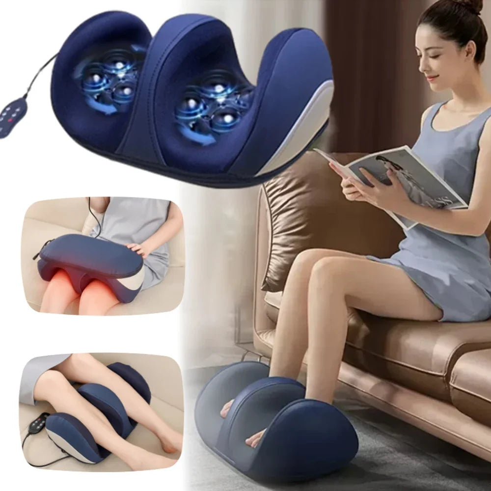 Electric Foot & Leg Massager – Deep Tissue Shiatsu, Heated, Calf Kneading, Stress Relief