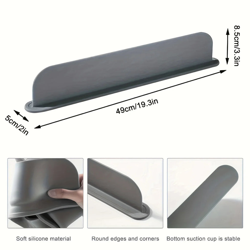 Silicone Sink Splash Guard for Faucet & Dish Protection