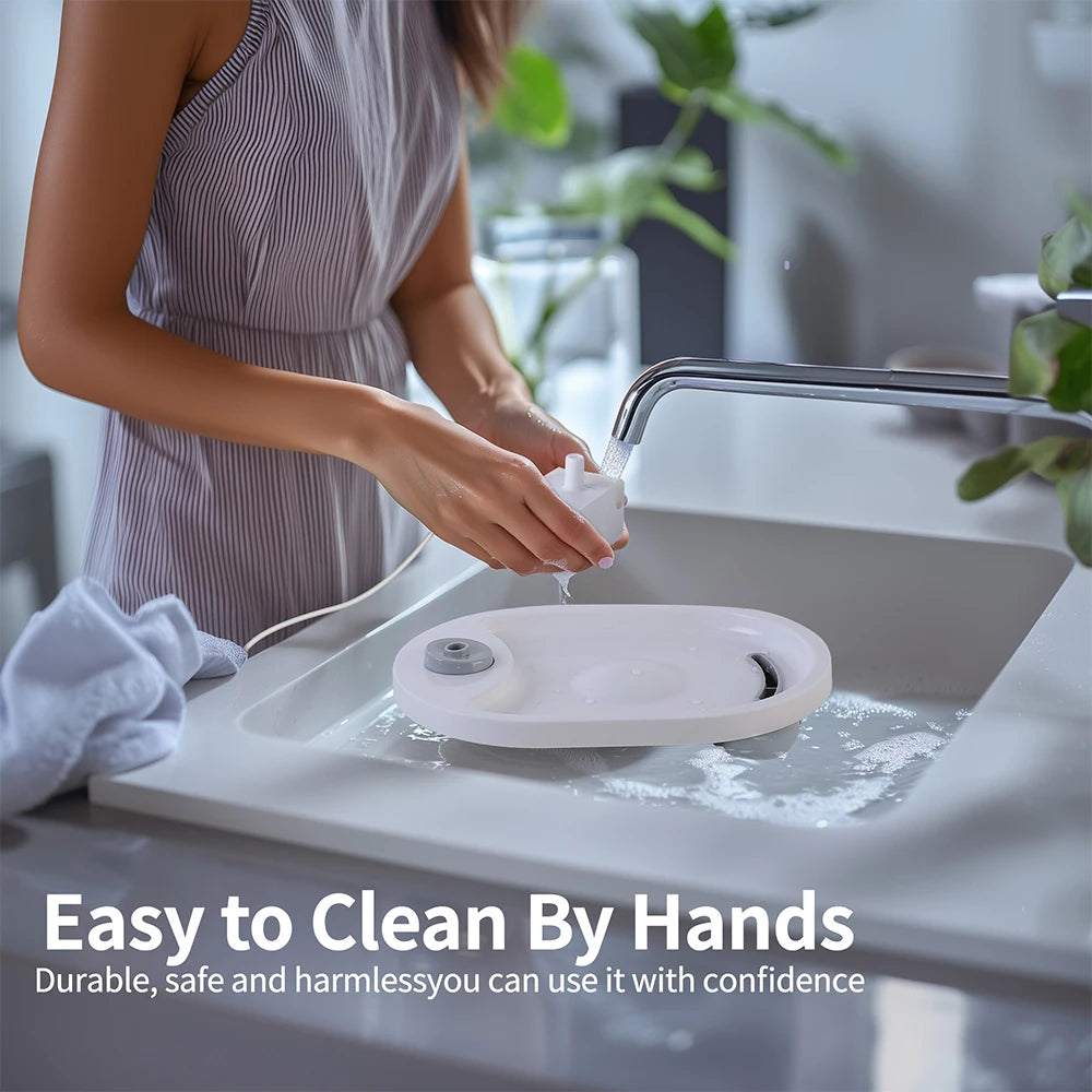 Pet Water Fountain 3L – LED, Ultra-Quiet, Filtered, Smart Automatic Dispenser for Cats