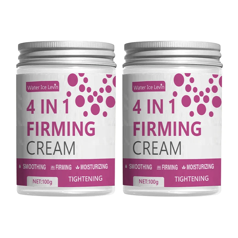4-in-1 Firming Cream – Ginger, Aloe Vera & Coffee, Moisturizing for Abdomen, Arms & Legs