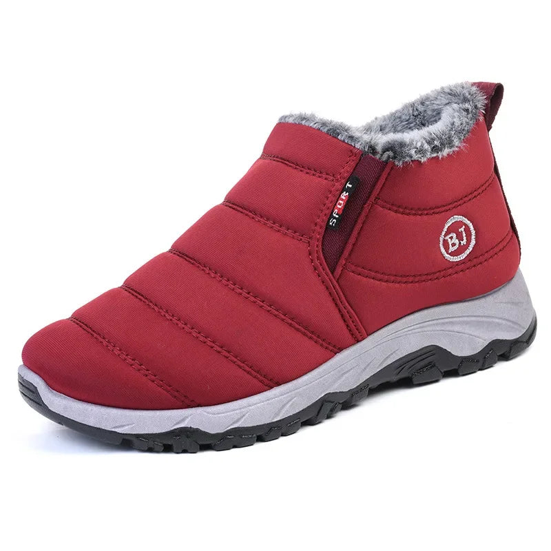 Women’s Winter Fleece-Lined Warm Cotton Shoes