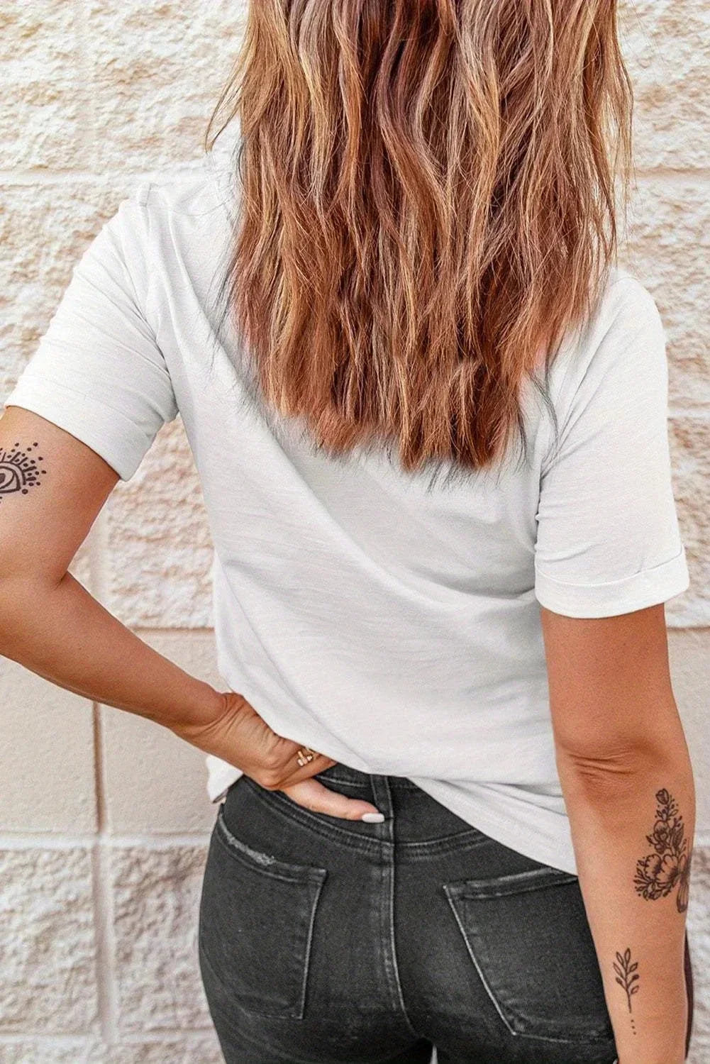 Paris Eiffel Tower Printed Women's Short-Sleeve Casual T-Shirt – Spring/Summer