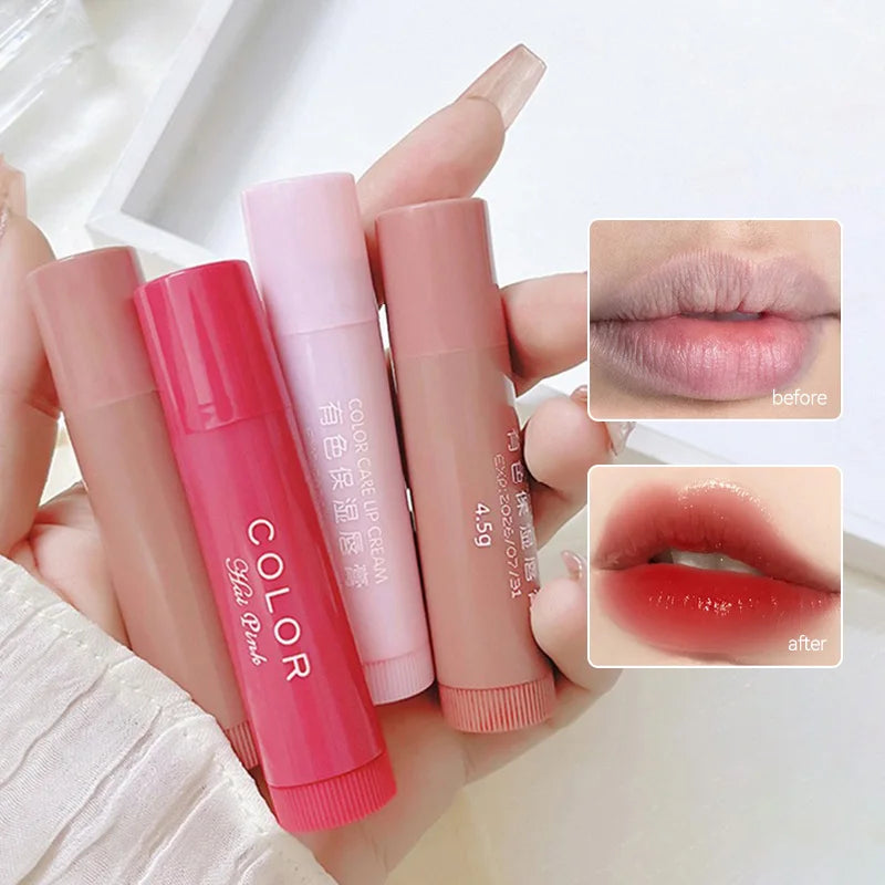 HAIPINK 3PCS Tinted Lip Balm – Moisturizing, Hydrating, Anti-Chap