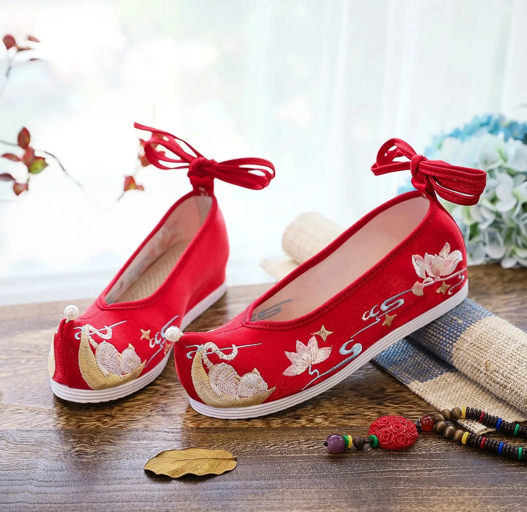 Chasing Moon Hanfu Cotton Shoes