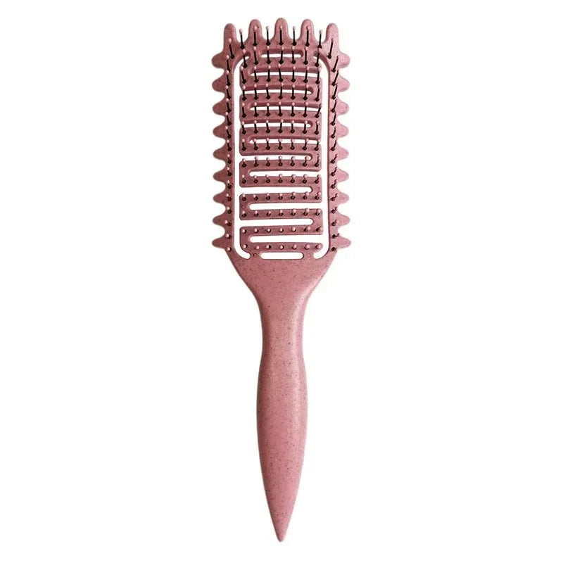 Curl Define Styling Brush – Hollow, Detangling, Wet & Curly Hair, Curls Shaping Tool