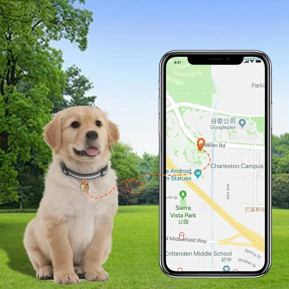 Pet GPS Dog Collar – Tracking, Locator, Smart GPS, Jingle Bell