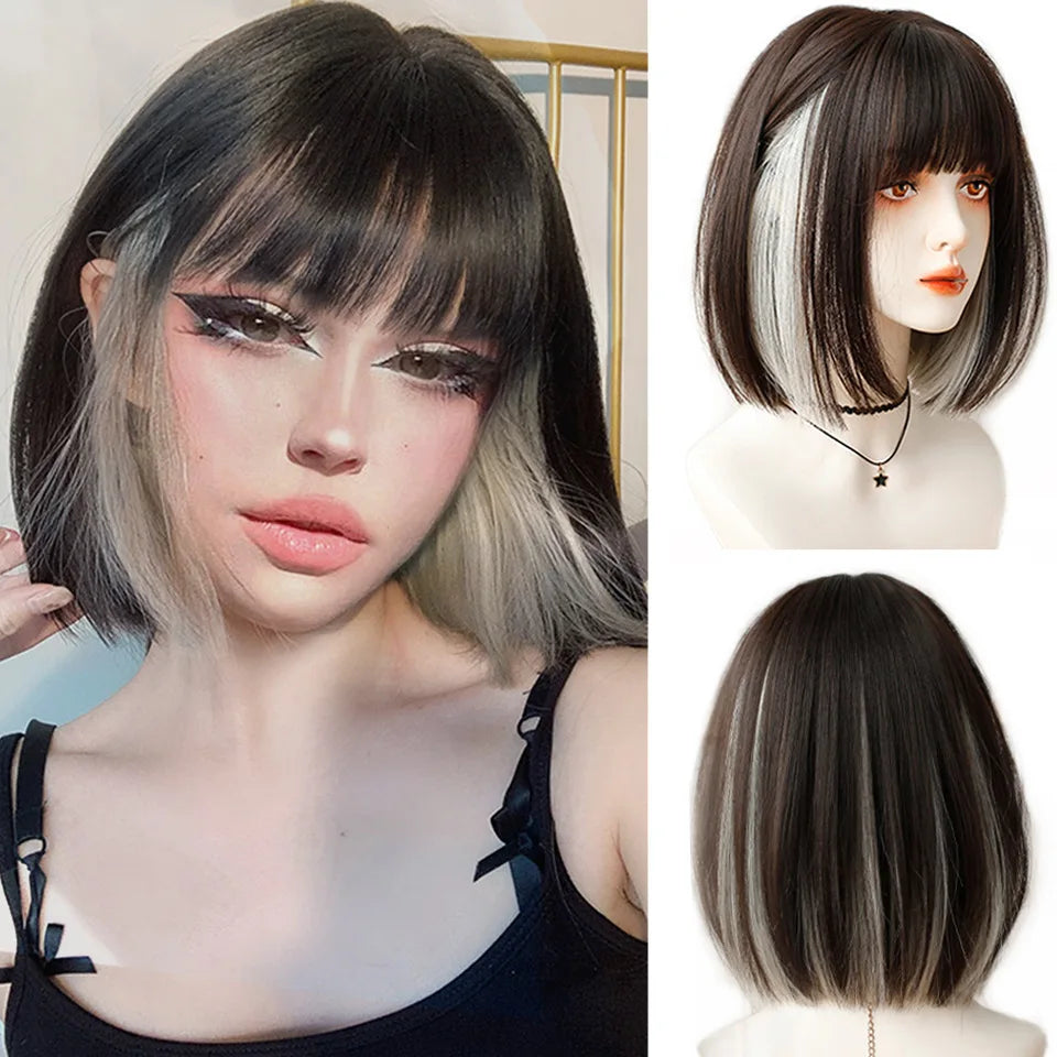 Red Synthetic Wig – Long Wavy, Natural Hairline, Heat-Resistant, Daily/Party/Cosplay