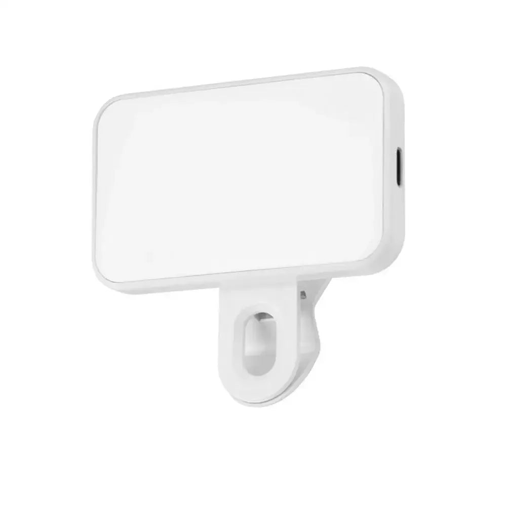 Portable Mini Selfie Fill Light – Rechargeable, 3 Modes, Adjustable Brightness