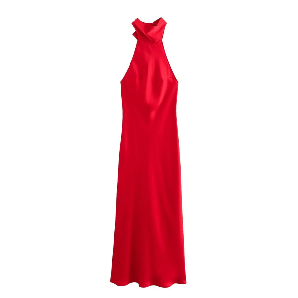Sleeveless Backless Slim Summer Dress