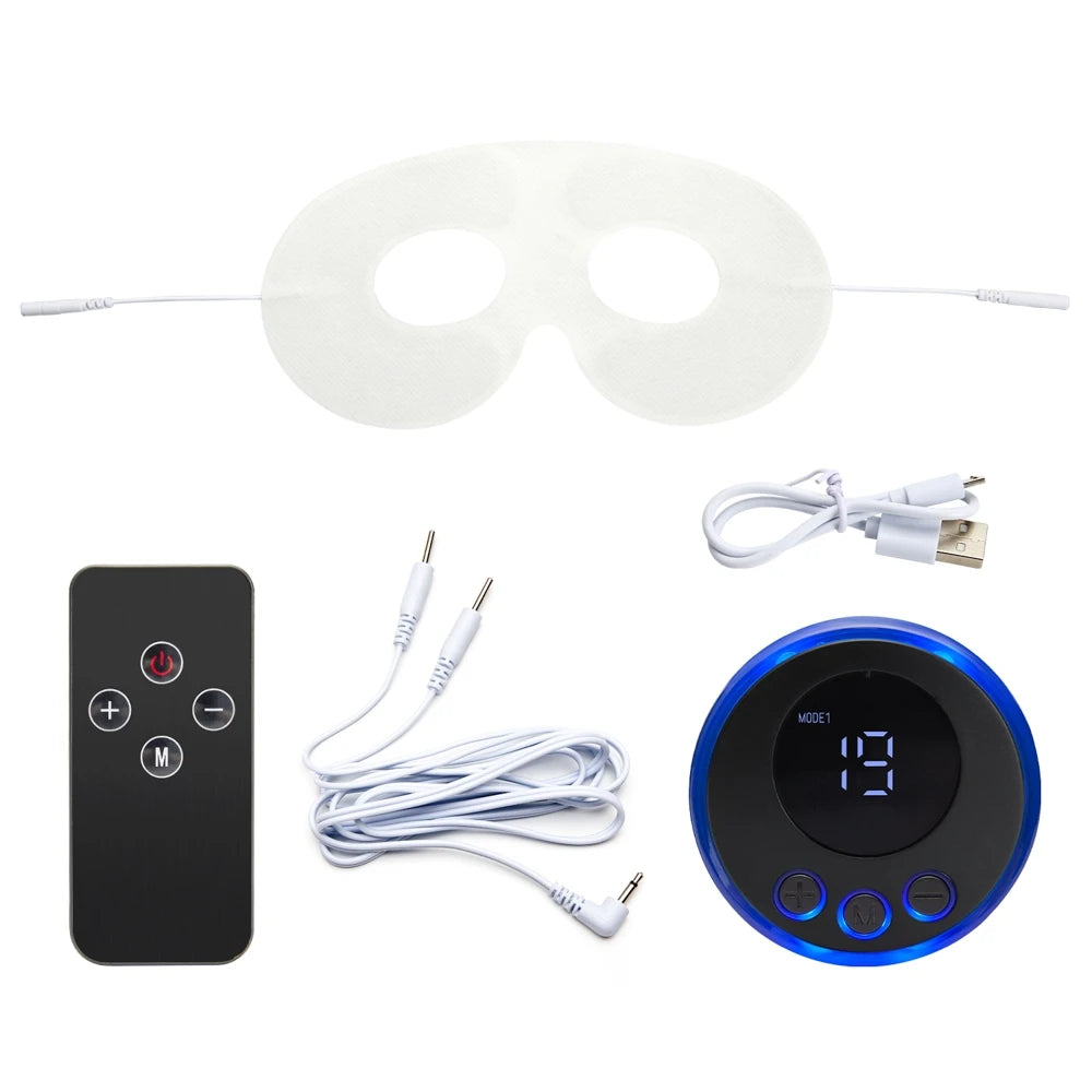 EMS Eye Massager – Face Lifting, Firming, Anti-Wrinkle, Microcurrent Eye Lines Spa Tool