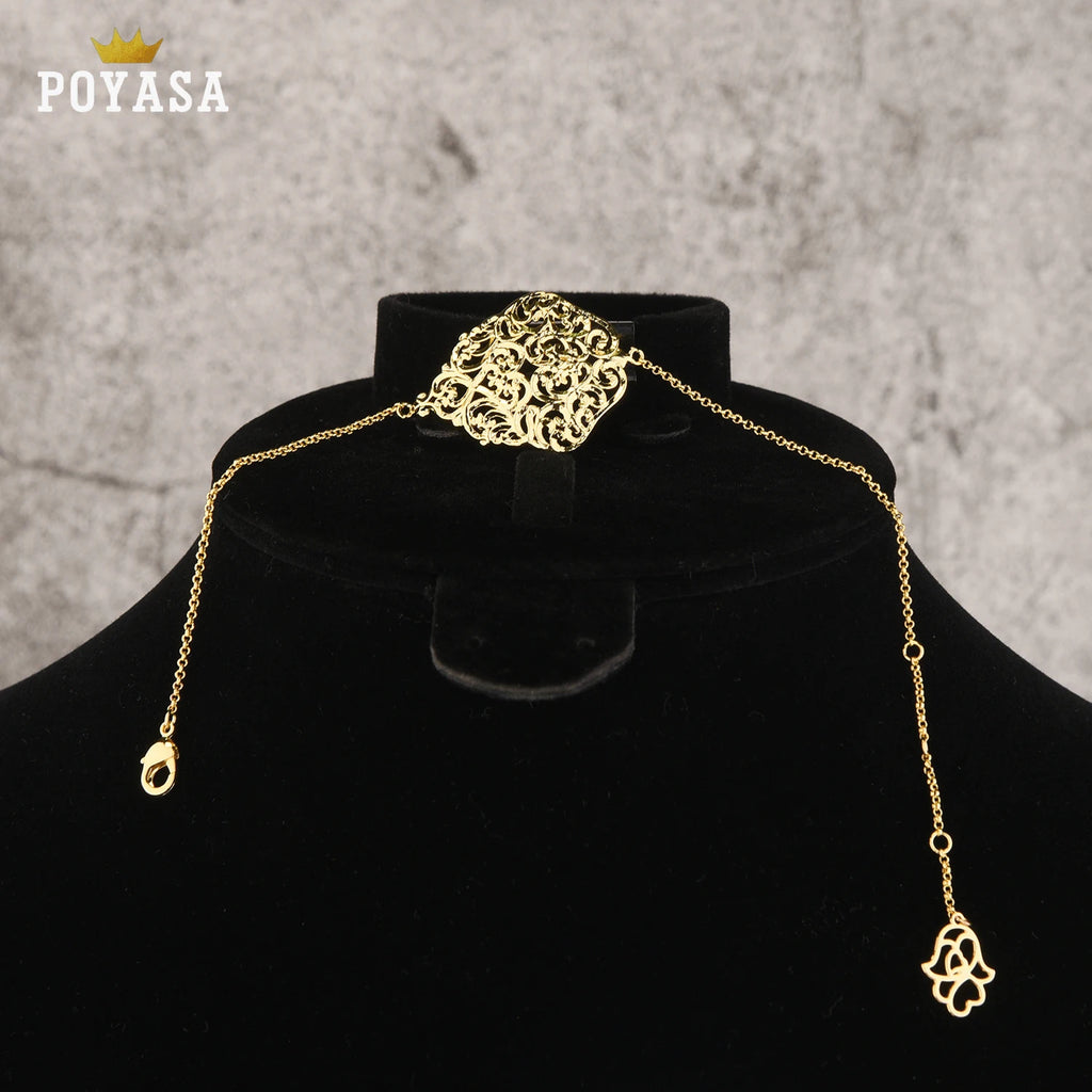 Moroccan Caftan Copper Jewelry Set for Women