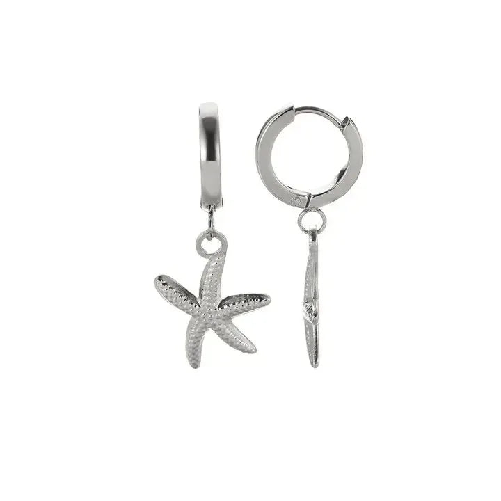 Étoile de Mer – Vintage Starfish Stud Earrings