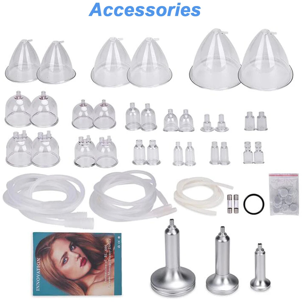 Vacuum Massage Pump – Breast Lifting, Body Shaping, Firming & Beauty Equipment