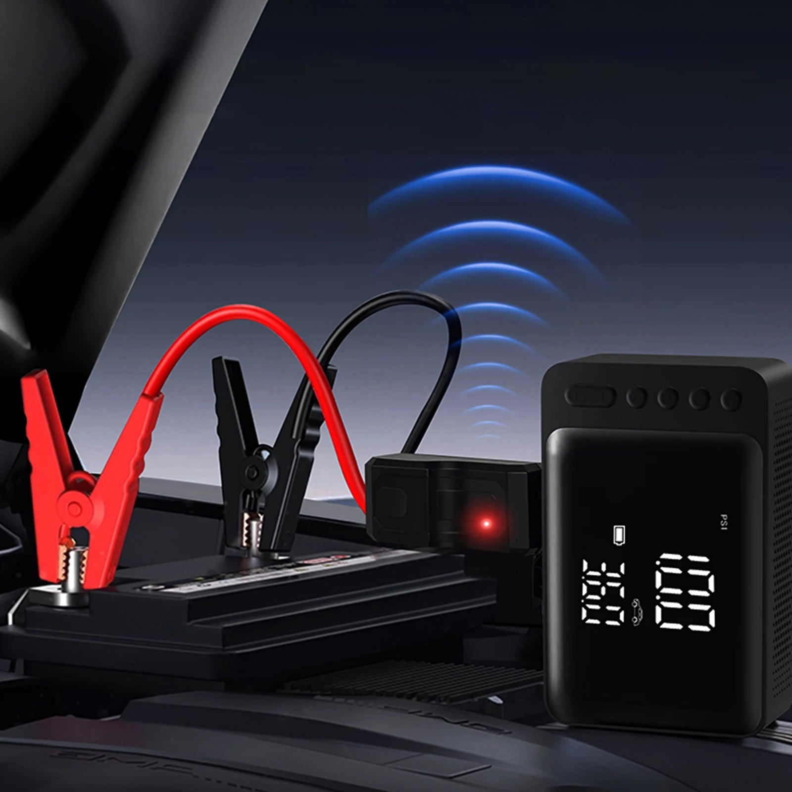 150PSI Tire Inflator & Portable Air Compressor – Car, SUV & Truck