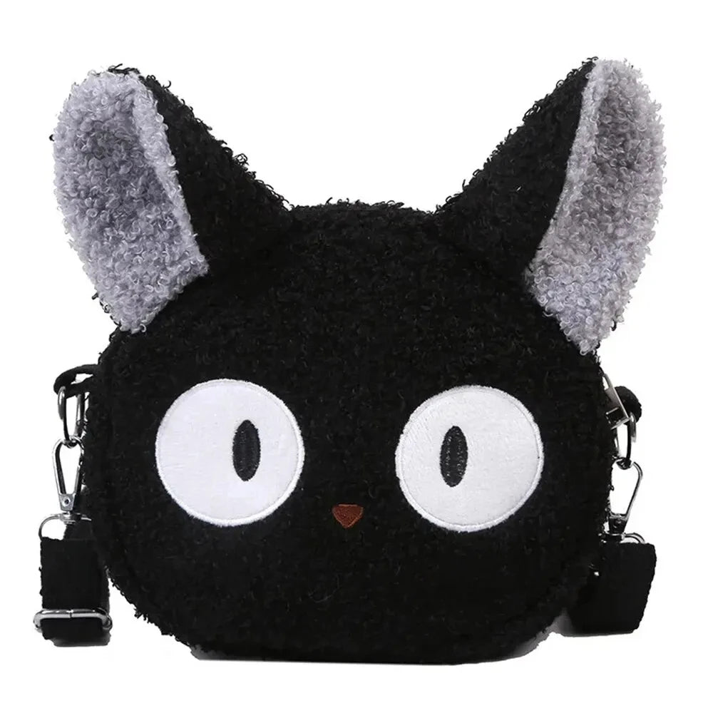 Japanese Kawaii Cartoon Plush Crossbody Bag – Small Shoulder Bag for Women