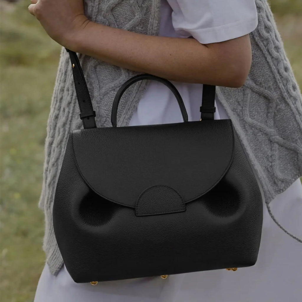 High-End Light Luxury Leather Bag – Versatile Women’s Commuter Handbag