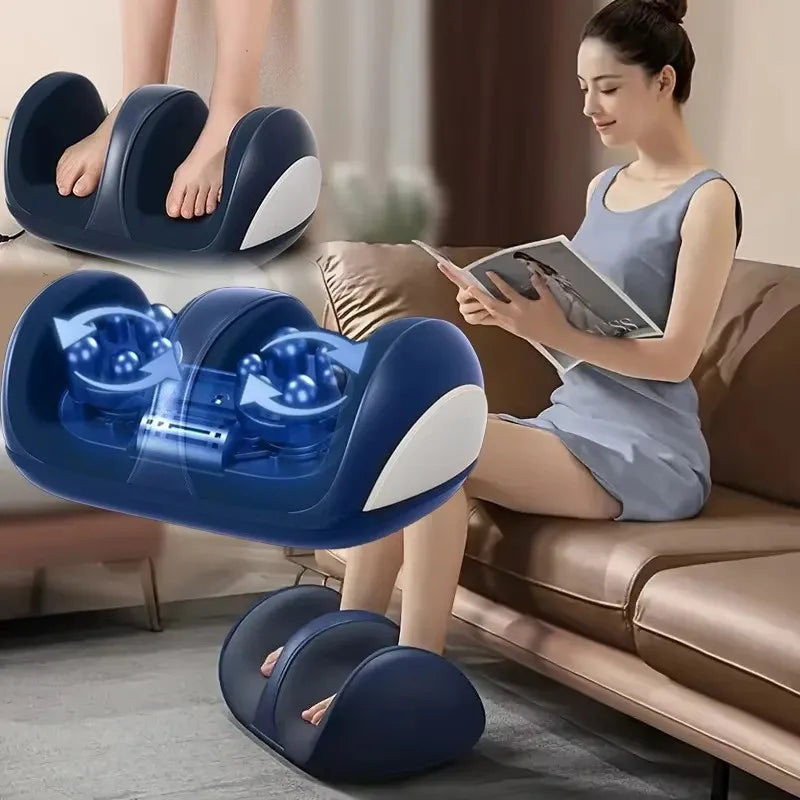 Electric Foot & Leg Massager – Deep Tissue Shiatsu, Heated, Calf Kneading, Stress Relief