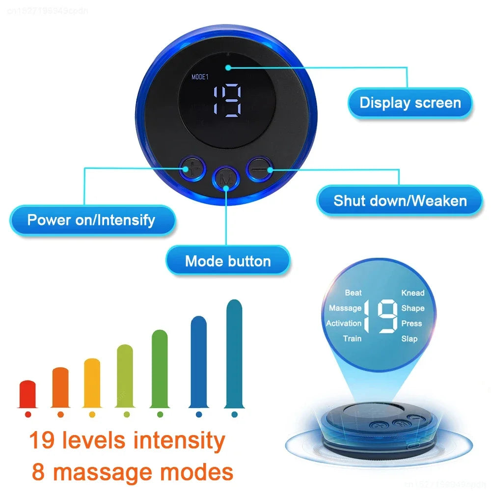 EMS Eye Massager – Face Lifting, Firming, Anti-Wrinkle, Microcurrent Eye Lines Spa Tool