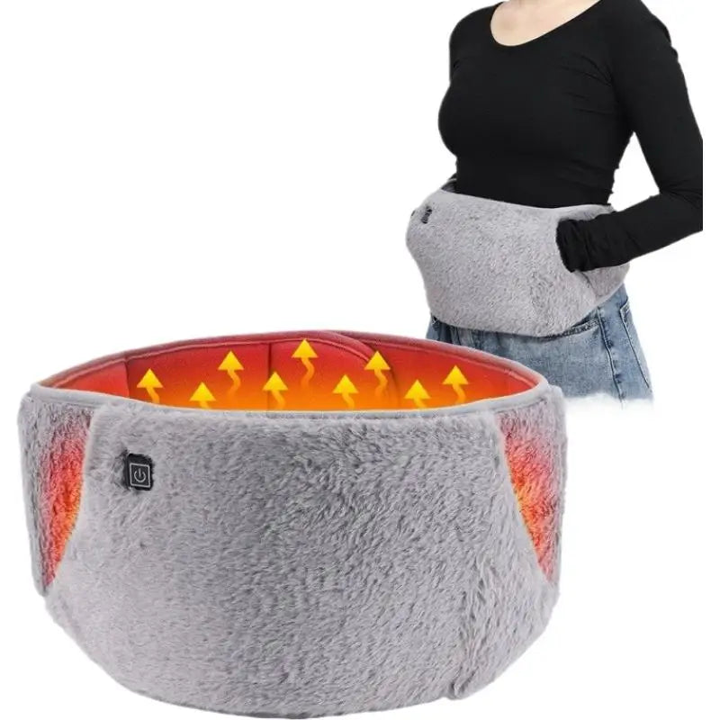 Electric Heating Belt – USB, Hot Compress, Abdominal & Waist Massage, Menstrual Relief Pad