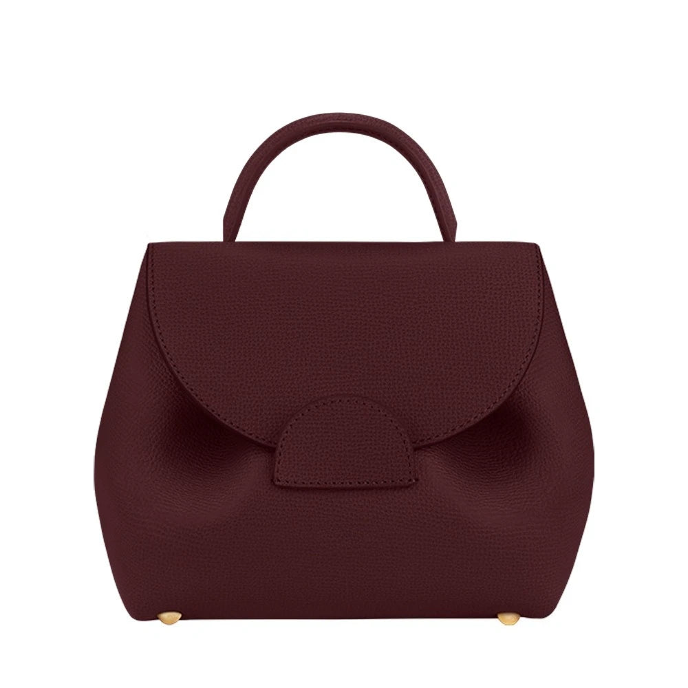 High-End Light Luxury Leather Bag – Versatile Women’s Commuter Handbag