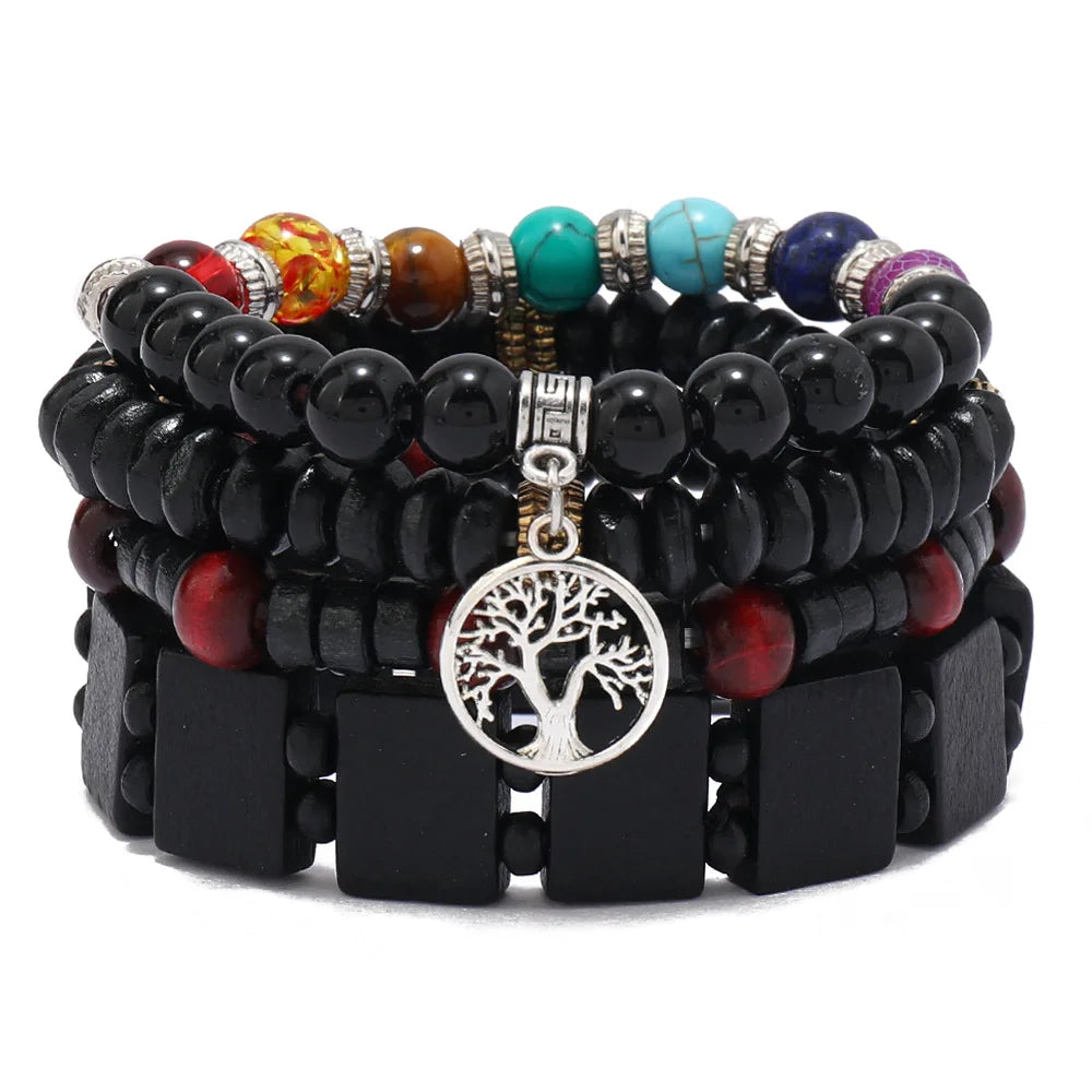 Bohemian Charm Bracelets Set