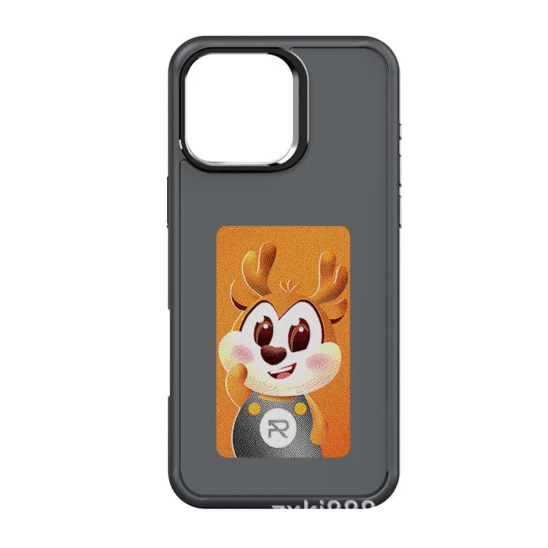 E-Ink NFC DIY Phone Case for iPhone 15/16/17 Pro Max