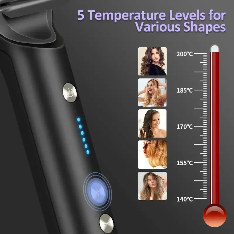 Professional Electric Hair Straightener – Quick Heat, Hot Comb, Multifunctional Hairstyle Brush