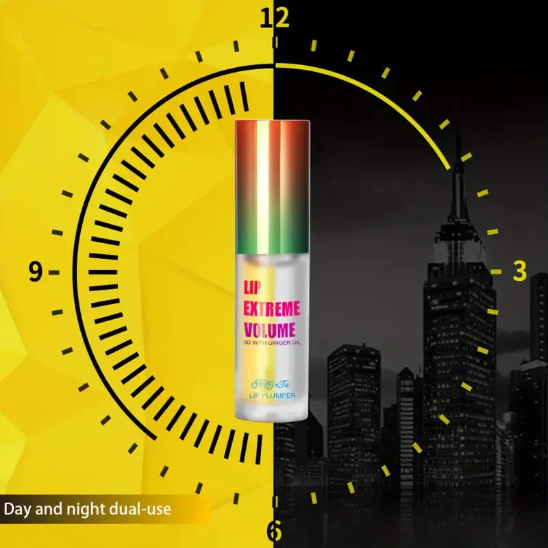 Ginger & Mint Lip Plumper – Volumizing Serum, Smooth, Fuller Lips