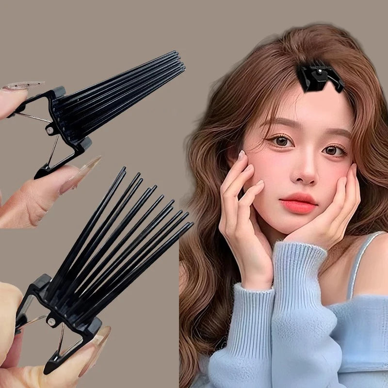 Fluffy Hair Clip – Curling & Styling Tool for Women