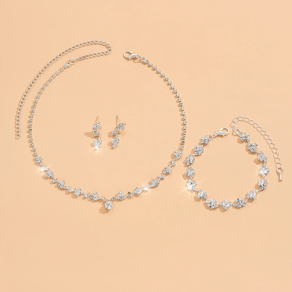 Fleur Élégante – 4-Piece Jewelry Set