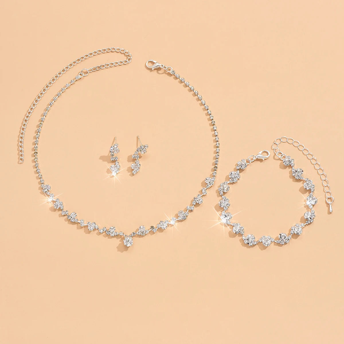 Fleur Élégante – 4-Piece Jewelry Set