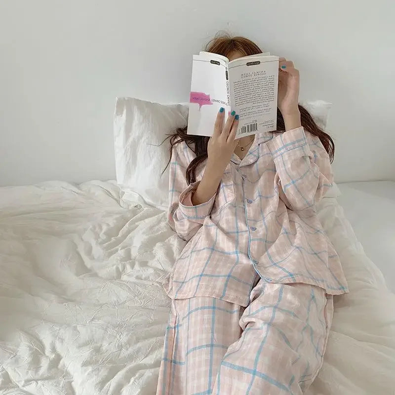 Women's Sakura Pink Sleepwear Set