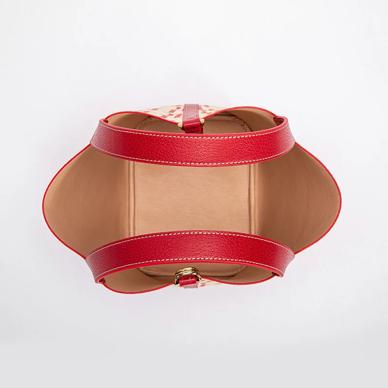 Luxury PVC Jacquard Shoulder Bag – Women’s Handbag Large Capacity