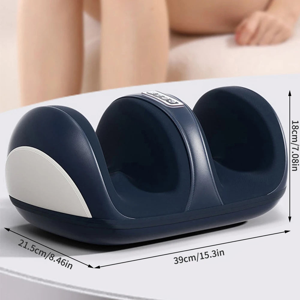 Electric Foot & Leg Massager – Deep Tissue Shiatsu, Heated, Calf Kneading, Stress Relief