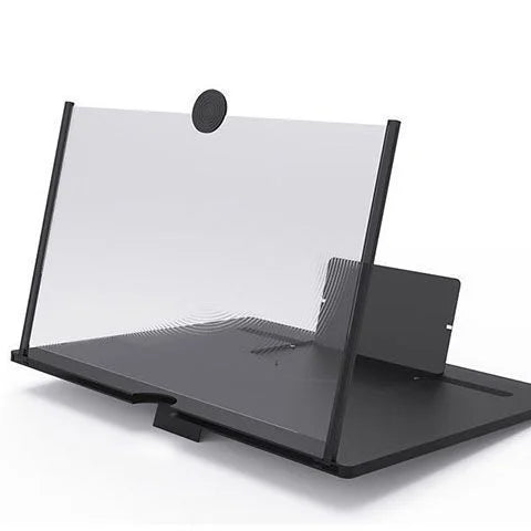 18-Inch HD Mobile Screen Magnifier – 2X/3X Pull-Out 3D Holder