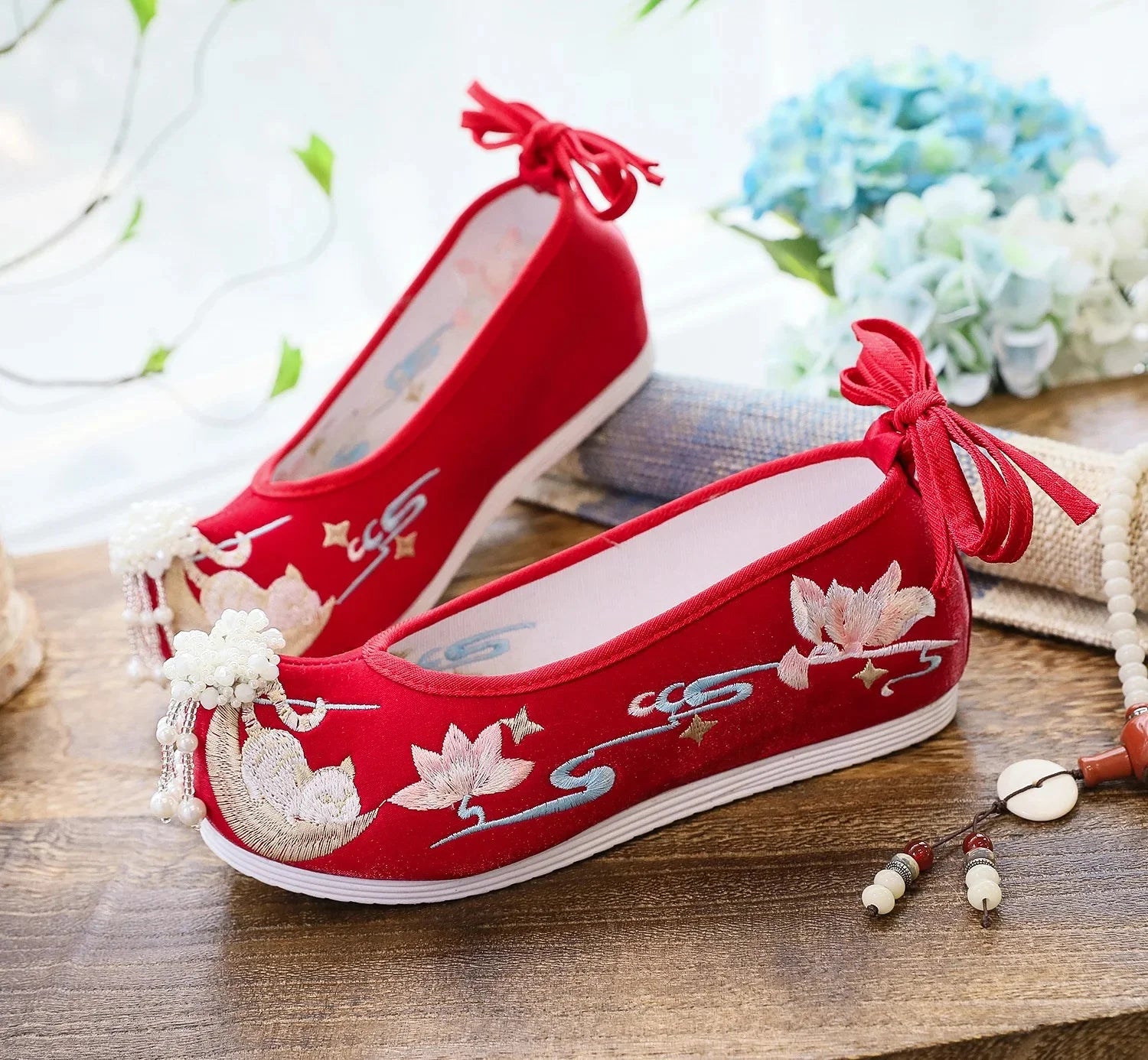 Chasing Moon Hanfu Cotton Shoes
