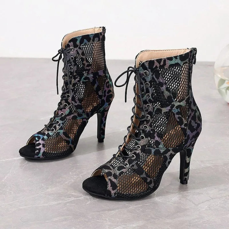 Women’s Open Toe Ballroom Dance High Heels