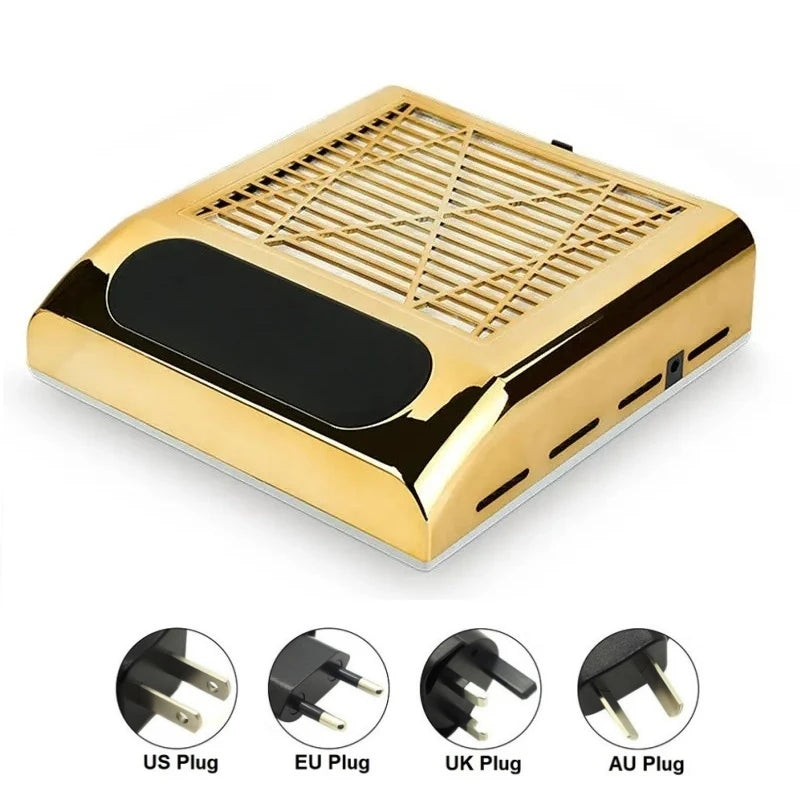Nail Dust Collector – Powerful Vacuum Fan, Removable Filter, Acrylic Nail Salon Equipment