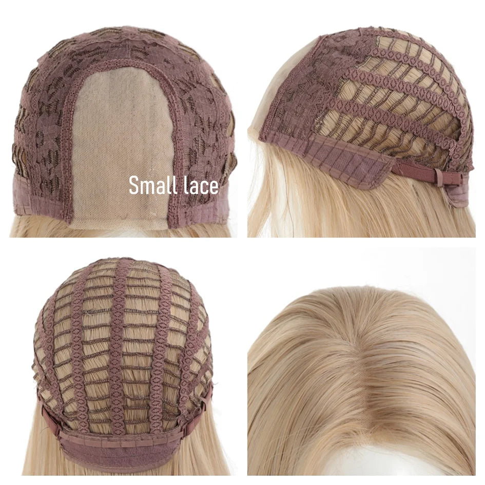 Synthetic Wig – Long Straight & Curly Hair, Bangs, Ponytail, Braids, Halloween/Christmas Gift