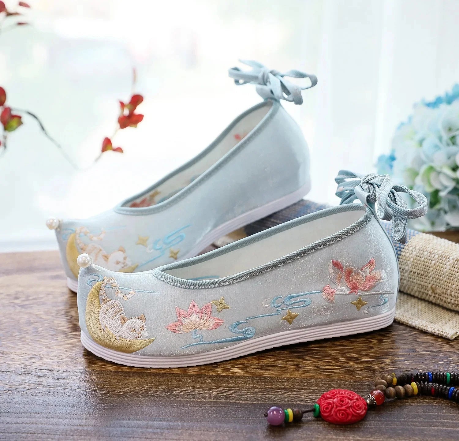 Chasing Moon Hanfu Cotton Shoes