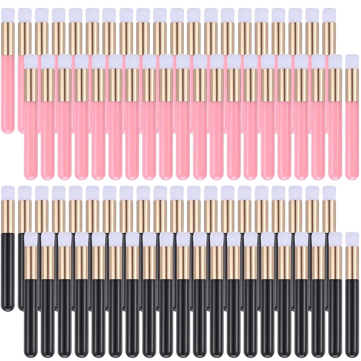 80PCS Lash & Nose Brushes – 2-in-1 Extension Shampoo & Pore Cleaning, Deep Facial Cleaning Set
