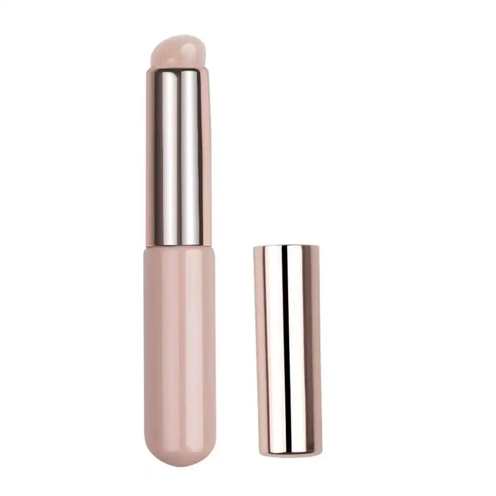 Silicone Lip Brush – Soft Round Head, Fingertip Design, With Cover, Durable