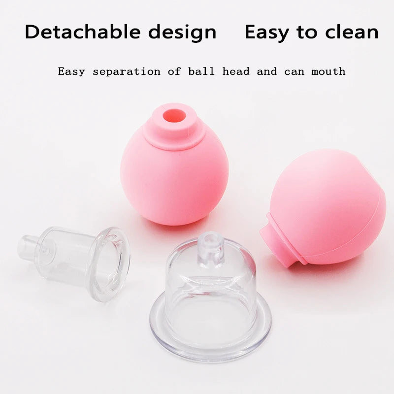 Rubber Face Cupping Massager – Skin Lifting, Anti-Wrinkle & Anti-Cellulite, Facial Therapy Tool