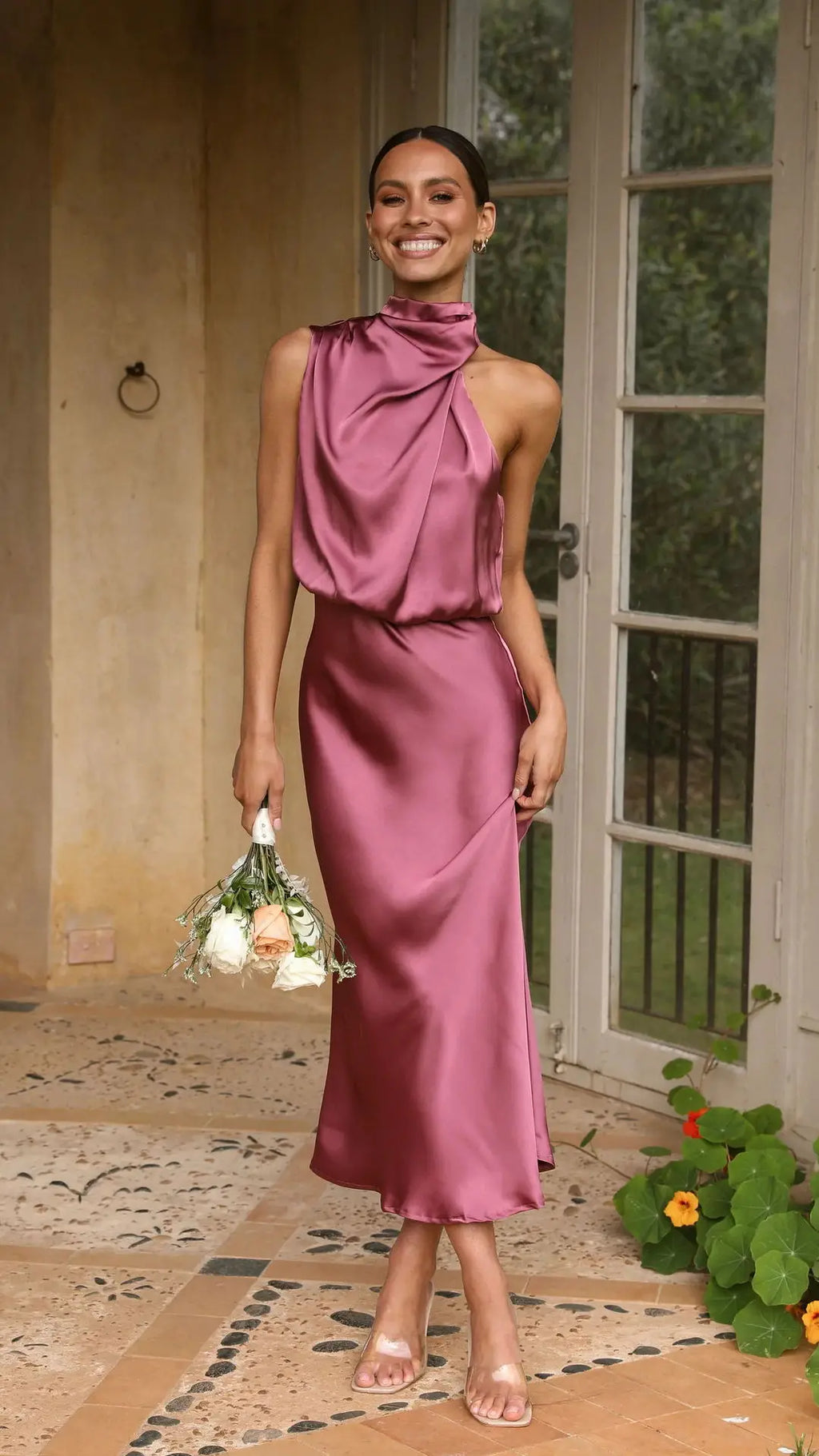 Summer Women's Sleeveless Party Long Dress