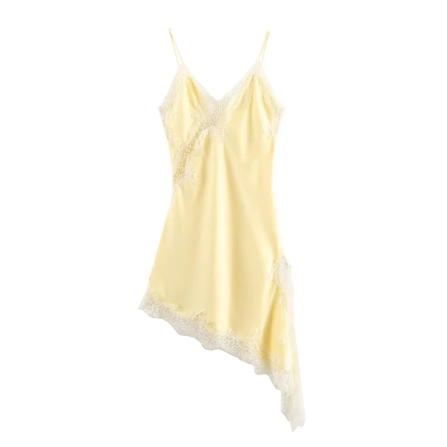 Women’s Summer V-Neck Lace Halter Dress