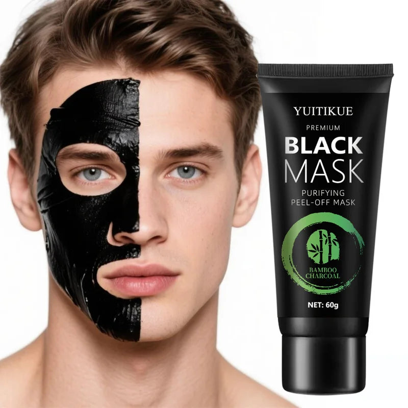 Bamboo Charcoal Blackhead Mask – Tear-Off, Oil Control