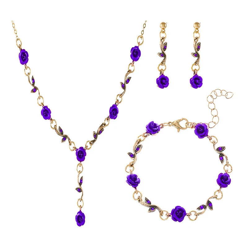 Élégance Quotidienne – 4-Piece Jewelry Set