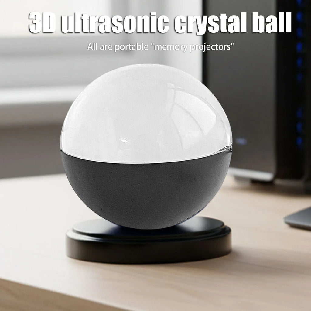3D Crystal Ball Video Player – Customizable 2.7" Display