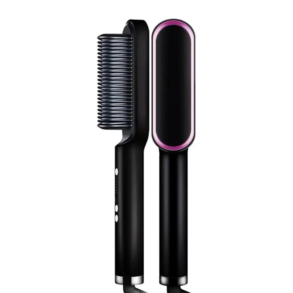 Professional Electric Hair Straightener – Quick Heat, Hot Comb, Multifunctional Hairstyle Brush