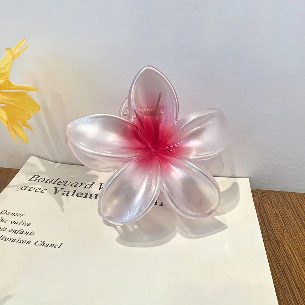 Plumeria Hair Clips – 4/8cm, Colorful Barrette